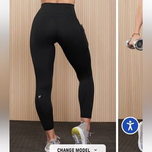 NWT Fabletics Oasis PureLuxe High-Waisted Legging in Black